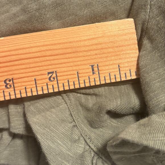 Crewcuts Shorts Girl Size 12 Green Ruffle Hem Pull On Casual 100% Cotton Summer - Picture 9 of 10